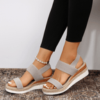 Freya | Women's Casual Platform Strap Sandals
