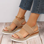 Freya | Women's Casual Platform Strap Sandals