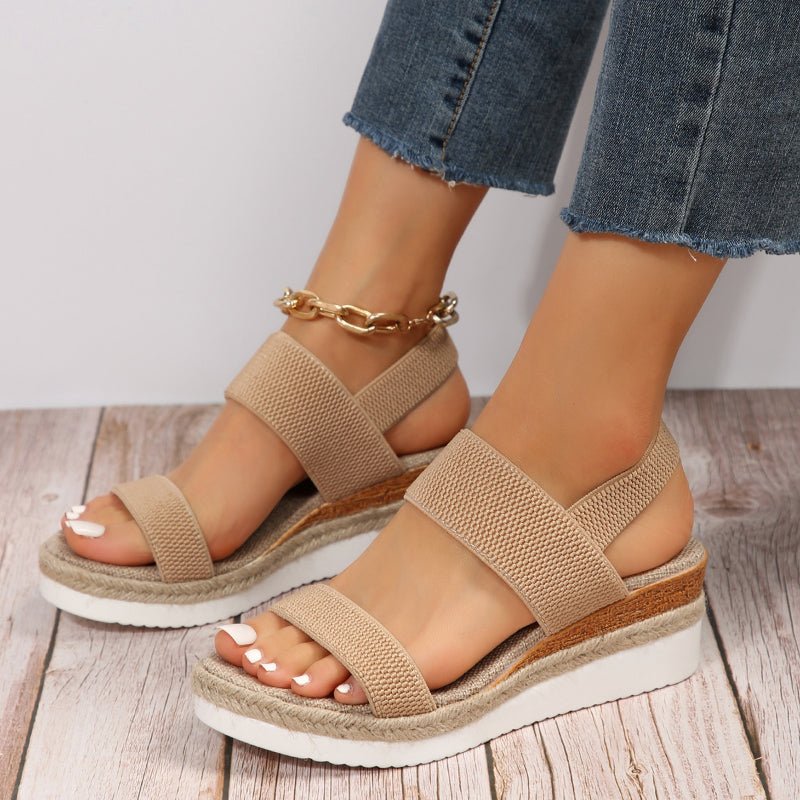 Freya | Women's Casual Platform Strap Sandals