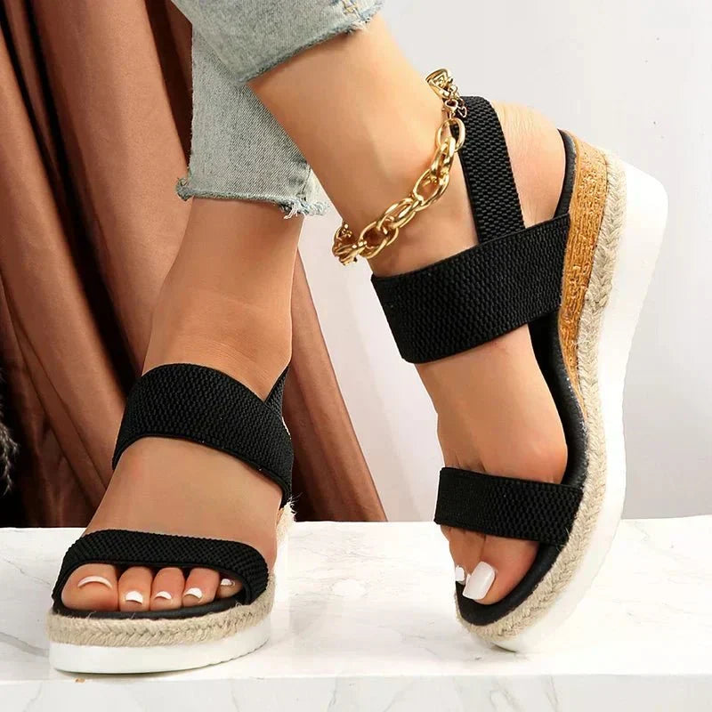 Freya | Women's Casual Platform Strap Sandals