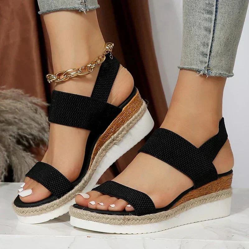 Freya | Women's Casual Platform Strap Sandals