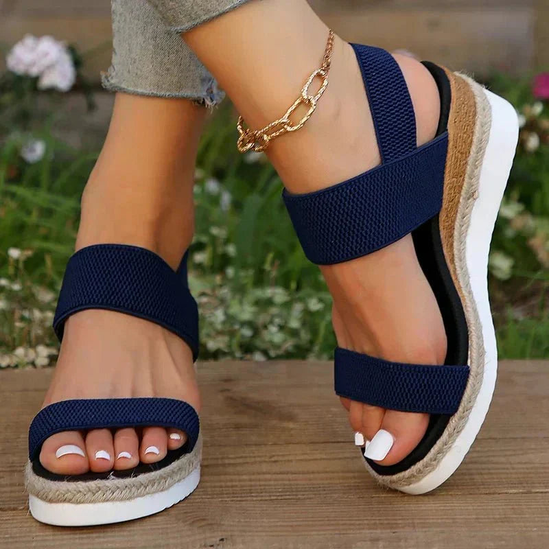 Freya | Women's Casual Platform Strap Sandals