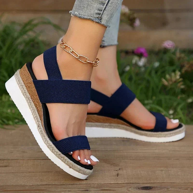 Freya | Women's Casual Platform Strap Sandals