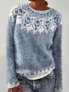 Freya | Women's Cozy Multicolor Knit Sweater