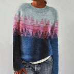 Freya | Women's Cozy Multicolor Knit Sweater