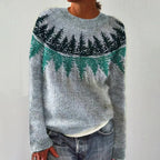 Freya | Women's Cozy Multicolor Knit Sweater