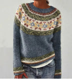 Freya | Women's Cozy Multicolor Knit Sweater