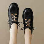 Greta | Women's Classic Lace-Up Mary Janes