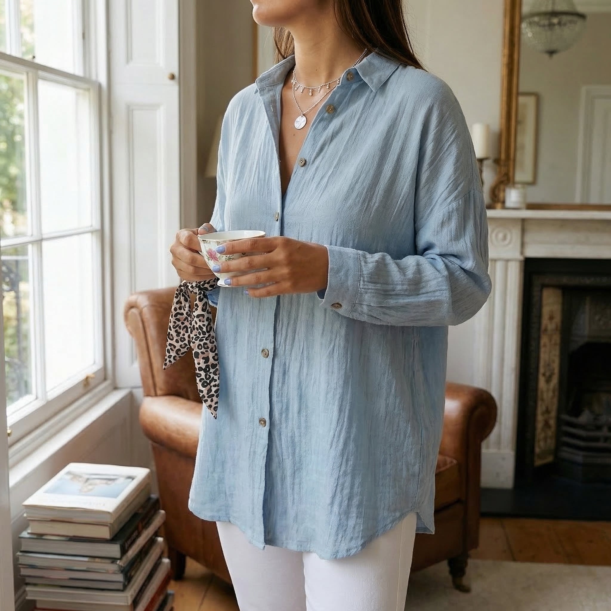 Marlowe | Women's Casual Linen Blouse