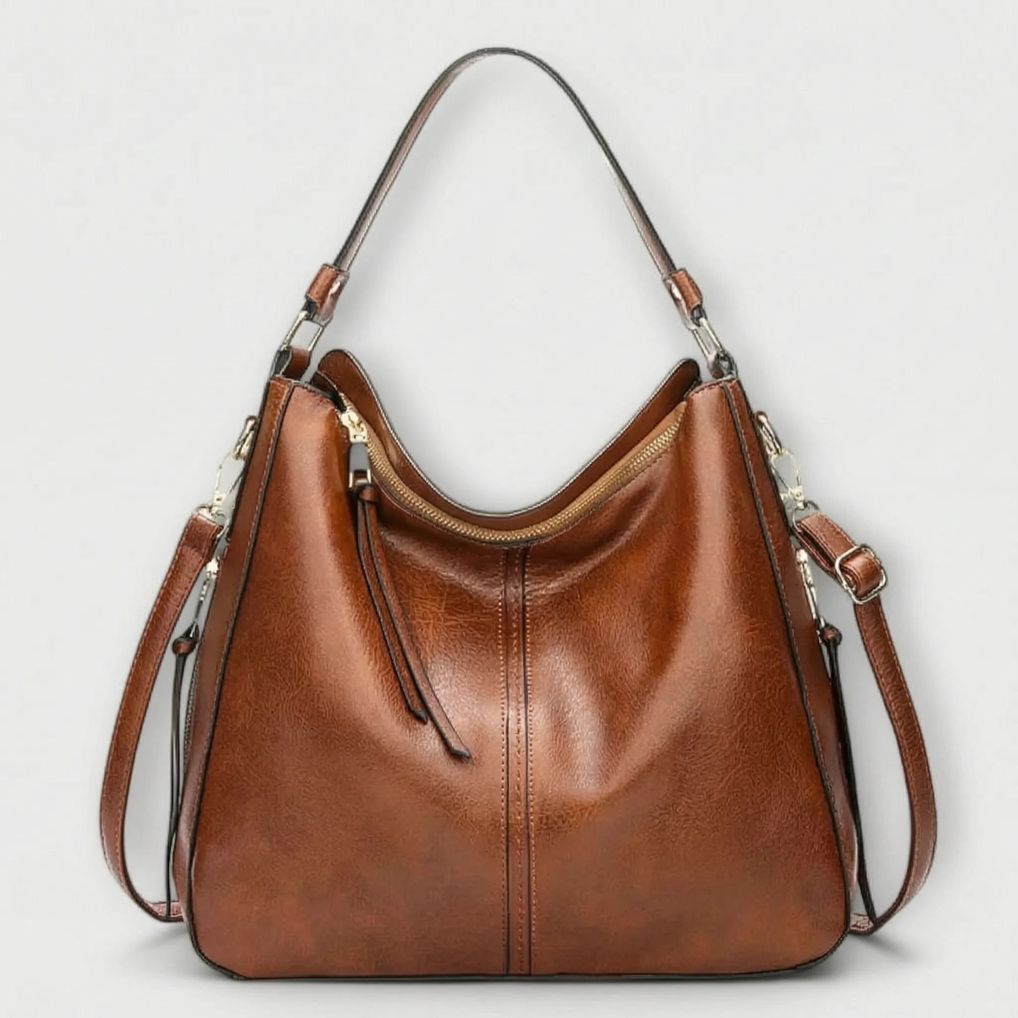 Hovara - Structured Hobo Bag
