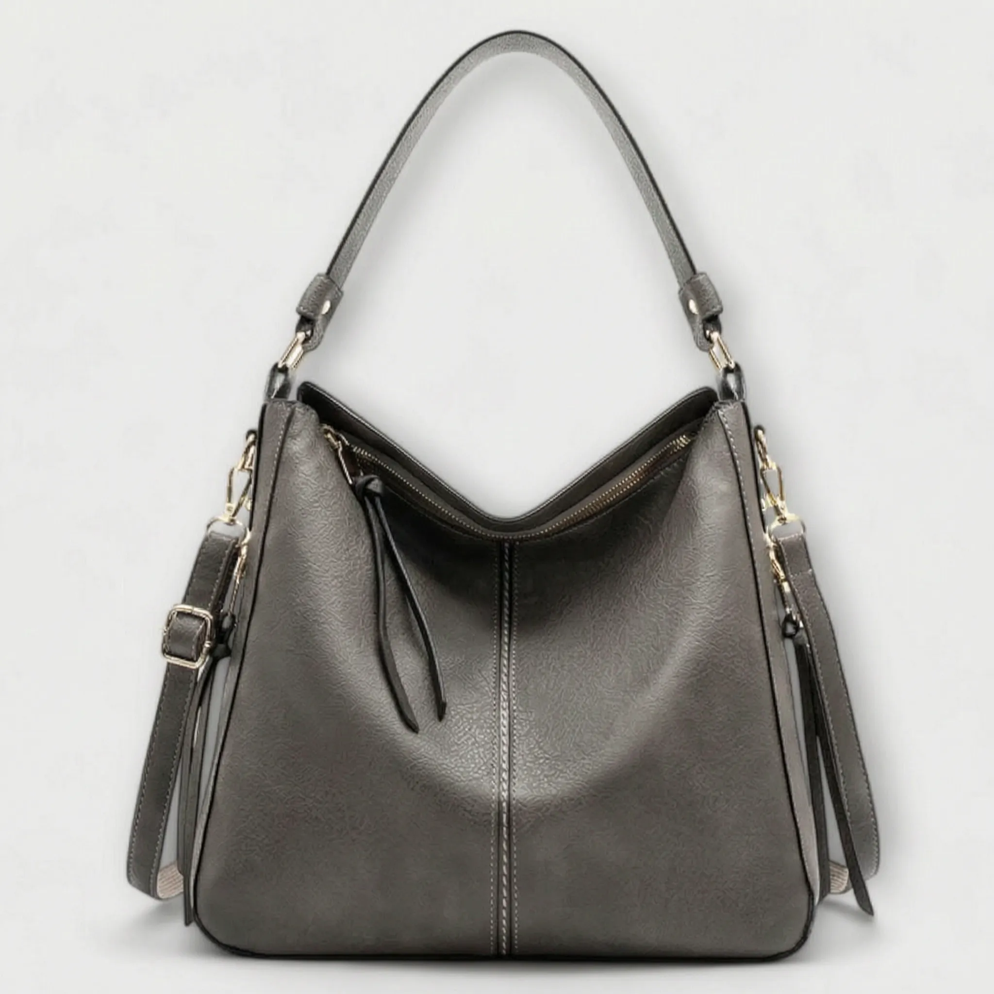 Hovara - Structured Hobo Bag