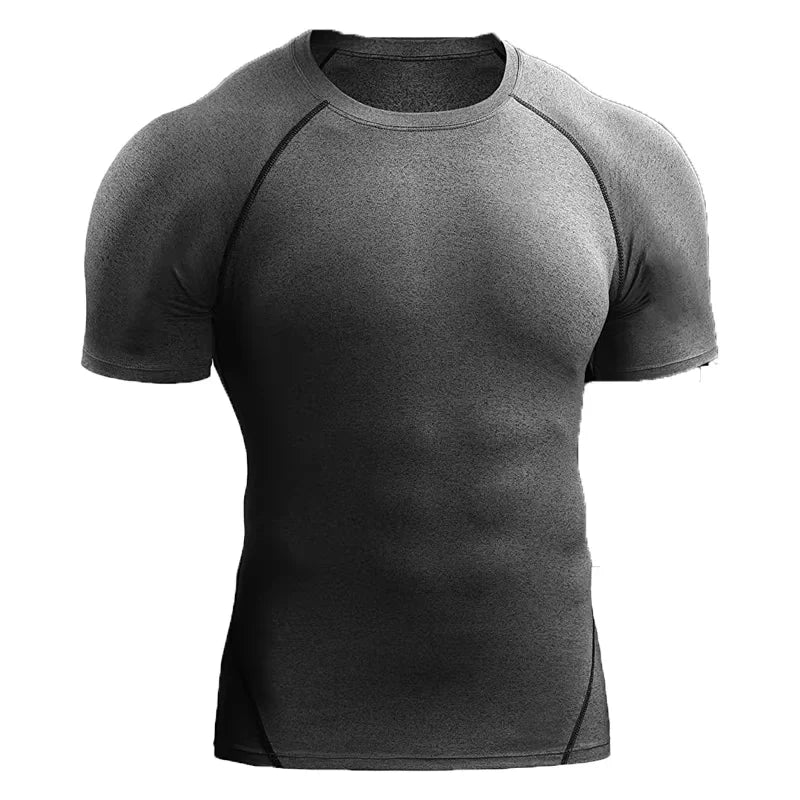Idris - Men's Athletic Compression Shirt Set
