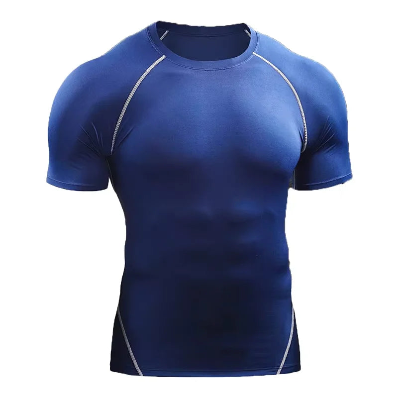 Idris - Men's Athletic Compression Shirt Set