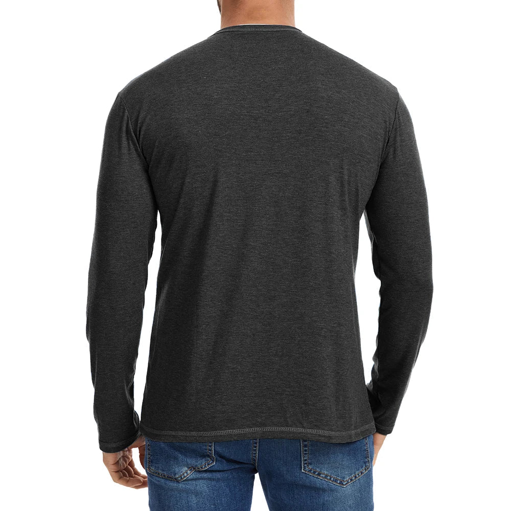 Idris - Men's Classic Henley Shirt