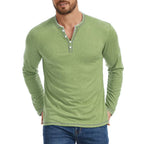 Idris - Men's Classic Henley Shirt
