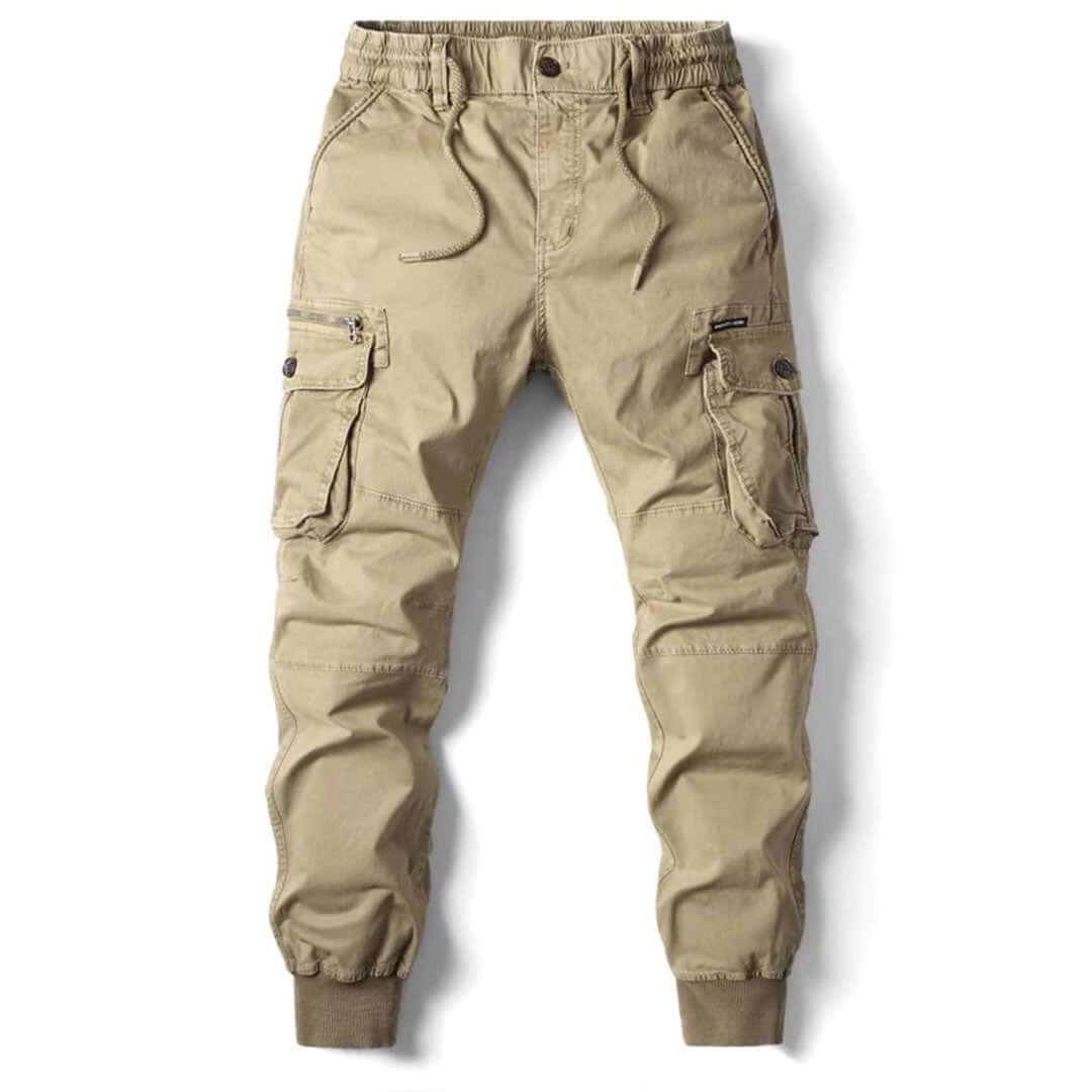 Idris | Men's Relaxed Fit Cargo Pants with Elastic Cuffs