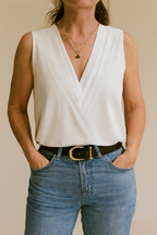 Idris | Women's Elegant Sleeveless Blouse