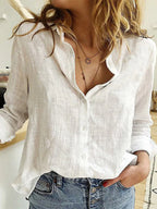 Isla | Women's Casual Linen Tunic Shirt