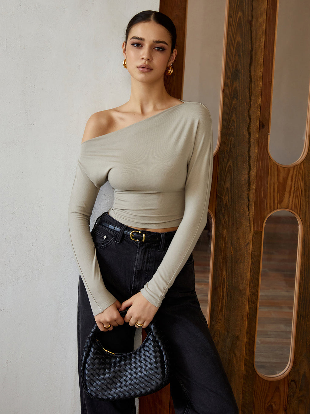 Isla | Women's Chic One-Shoulder Going Out Top