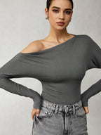 Isla | Women's Chic One-Shoulder Going Out Top