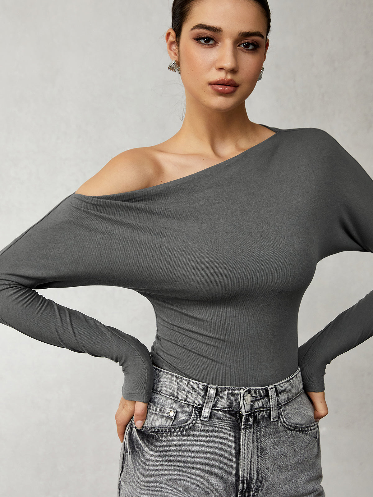 Isla | Women's Chic One-Shoulder Going Out Top