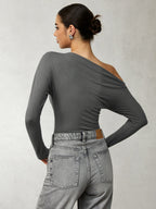 Isla | Women's Chic One-Shoulder Going Out Top