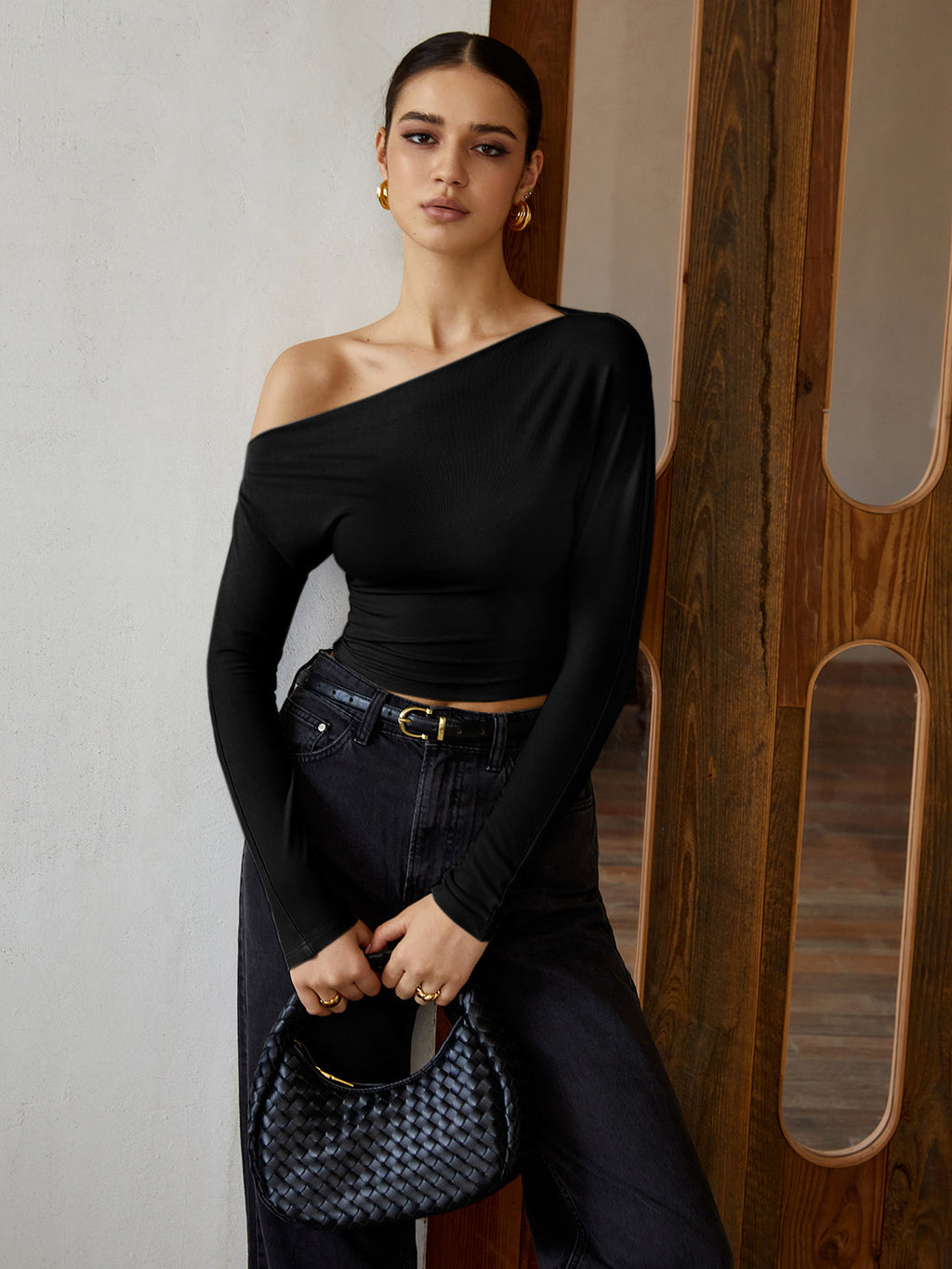Isla | Women's Chic One-Shoulder Going Out Top