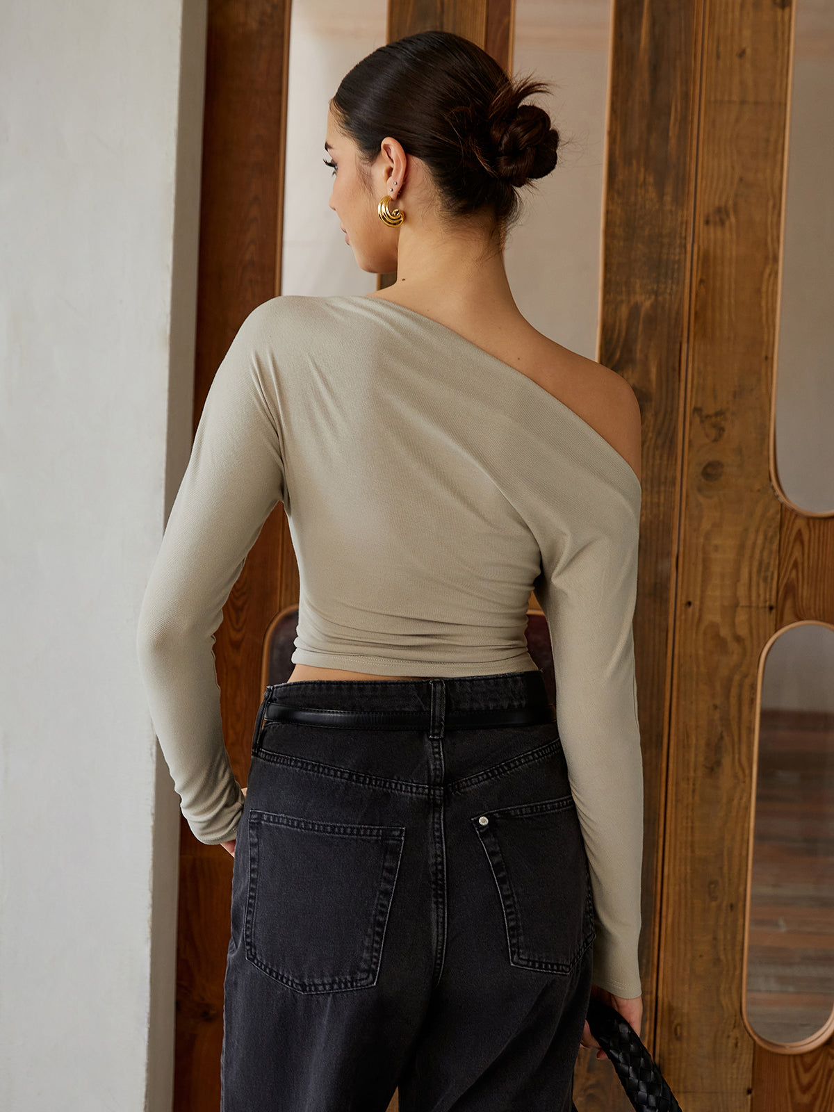 Isla | Women's Chic One-Shoulder Going Out Top