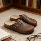 Isla | Women's Classic Buckle Detail Slip-On Clogs