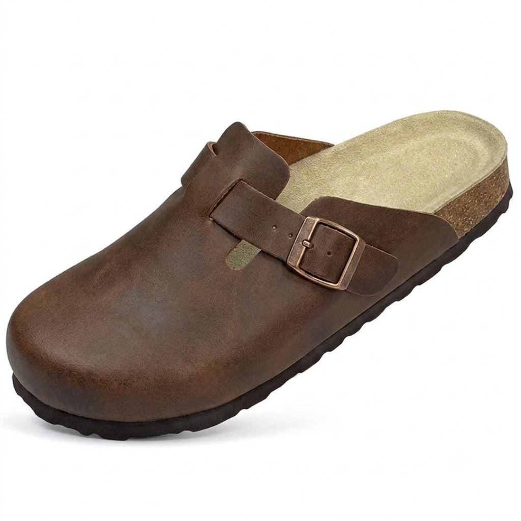 Isla | Women's Classic Buckle Detail Slip-On Clogs