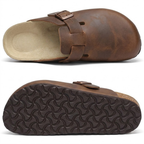 Isla | Women's Classic Buckle Detail Slip-On Clogs