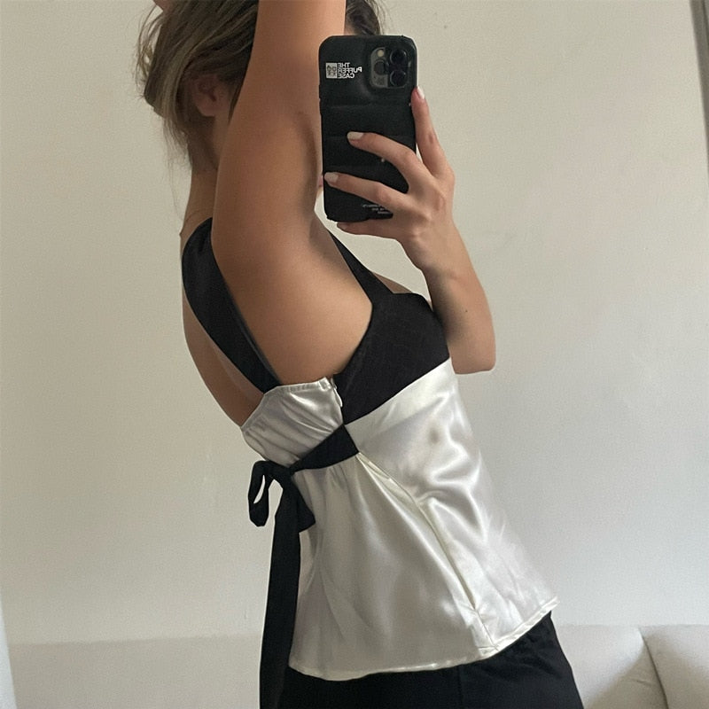 Isla | Women's Structured Wide Strap Corset Top