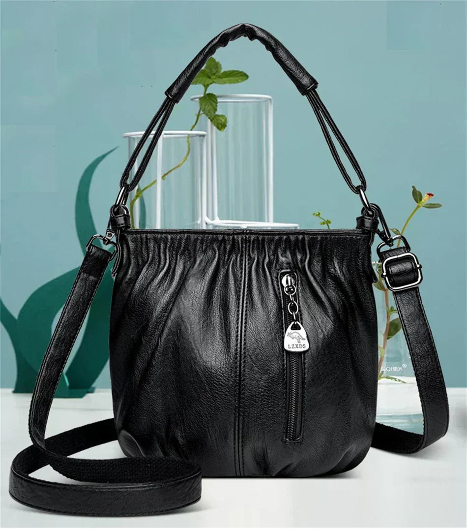 Isolde | Women's Chic Leather Shoulder Bag