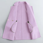 Isolde - Women's Elegant Belted Trench Coat