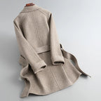 Isolde - Women's Elegant Belted Trench Coat