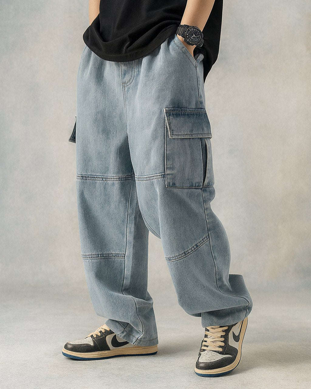 Jaxon - Men's Relaxed Cargo Jeans