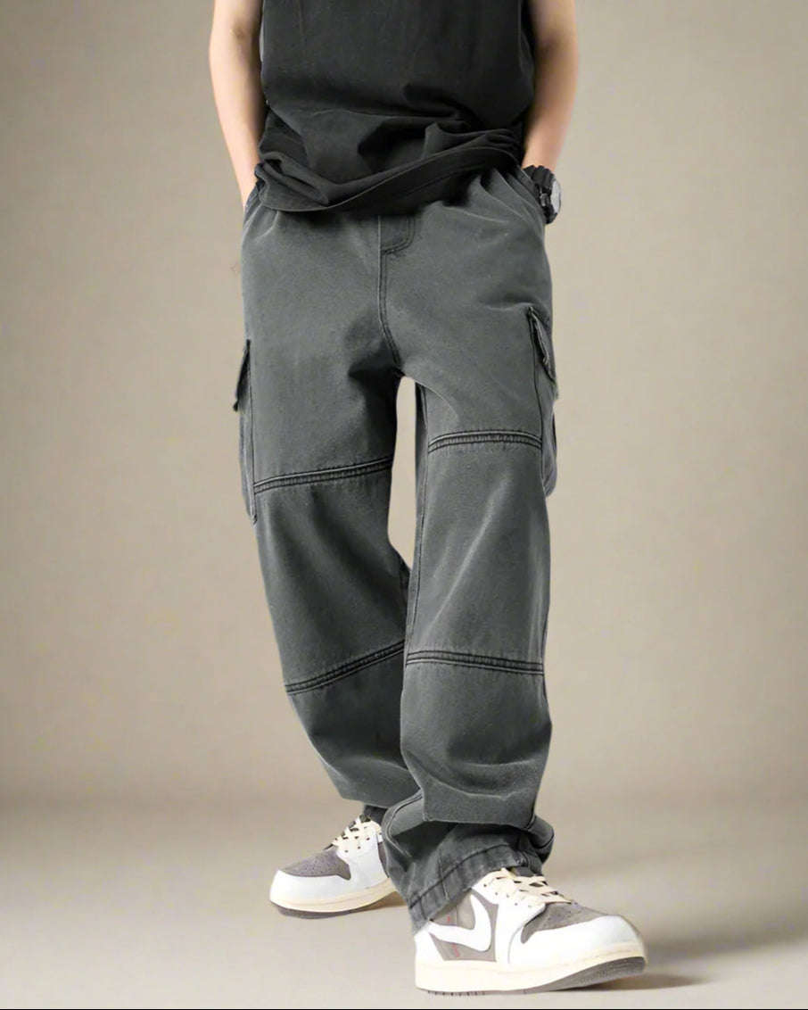 Jaxon - Men's Relaxed Cargo Jeans