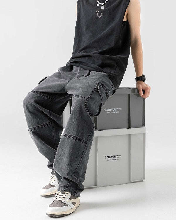 Jaxon - Men's Relaxed Cargo Jeans