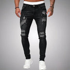 Jaxon - Men's Ripped Skinny Jeans