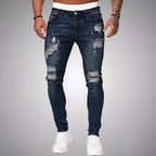Jaxon - Men's Ripped Skinny Jeans