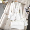 Blazer Set white