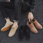 Soren - Men's Classic Faux Suede Oxford Shoes