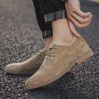 Soren - Men's Classic Faux Suede Oxford Shoes