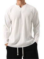 Joren - Men's Ribbed Long Sleeve Shirt