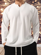 Joren - Men's Ribbed Long Sleeve Shirt
