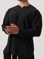 Joren - Men's Ribbed Long Sleeve Shirt