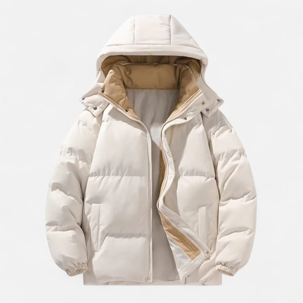 Jude - Men's Cozy Hooded Puffer Jacket