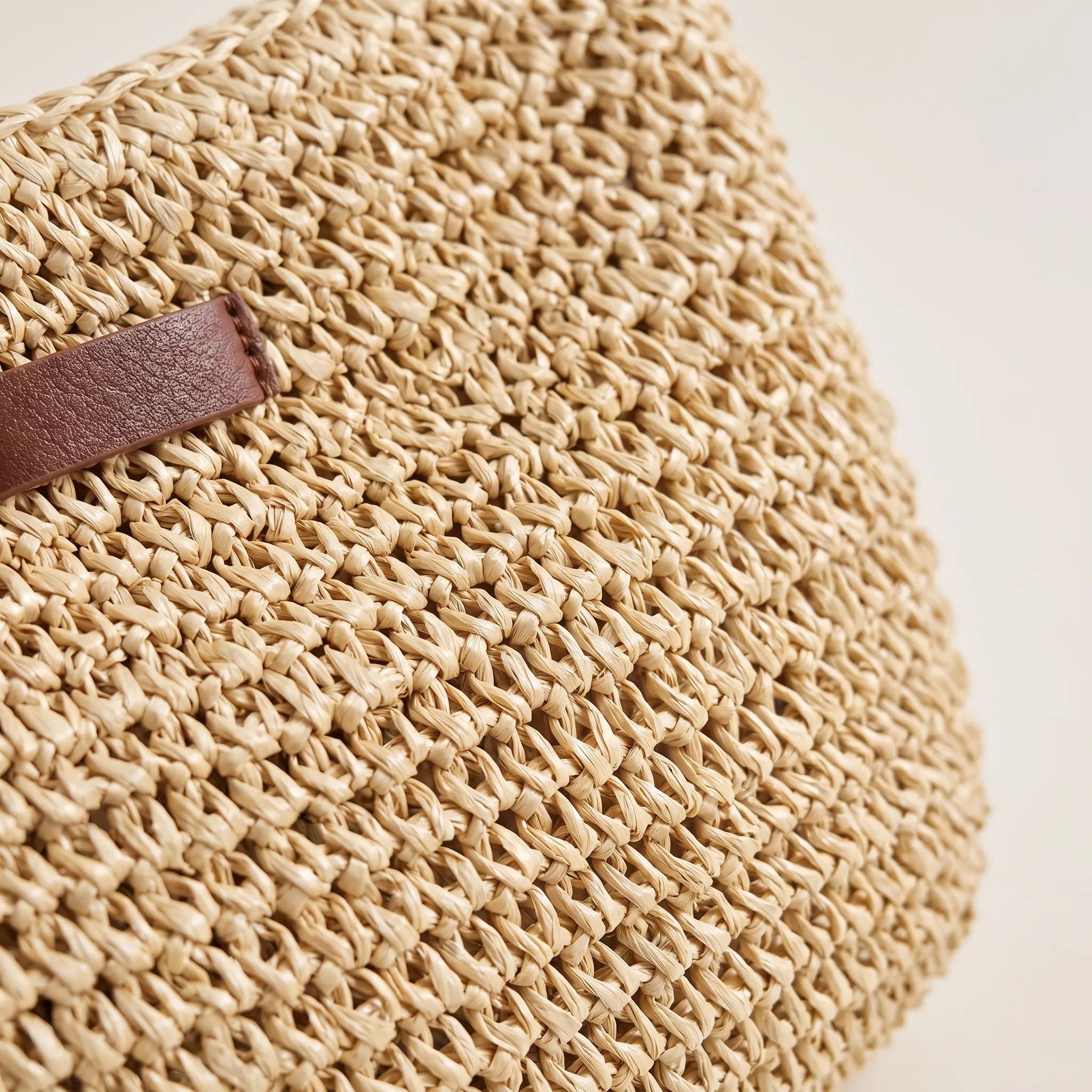Kahlia - Woven Hobo Shoulder Bag