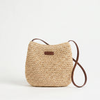 Kahlia - Woven Hobo Shoulder Bag