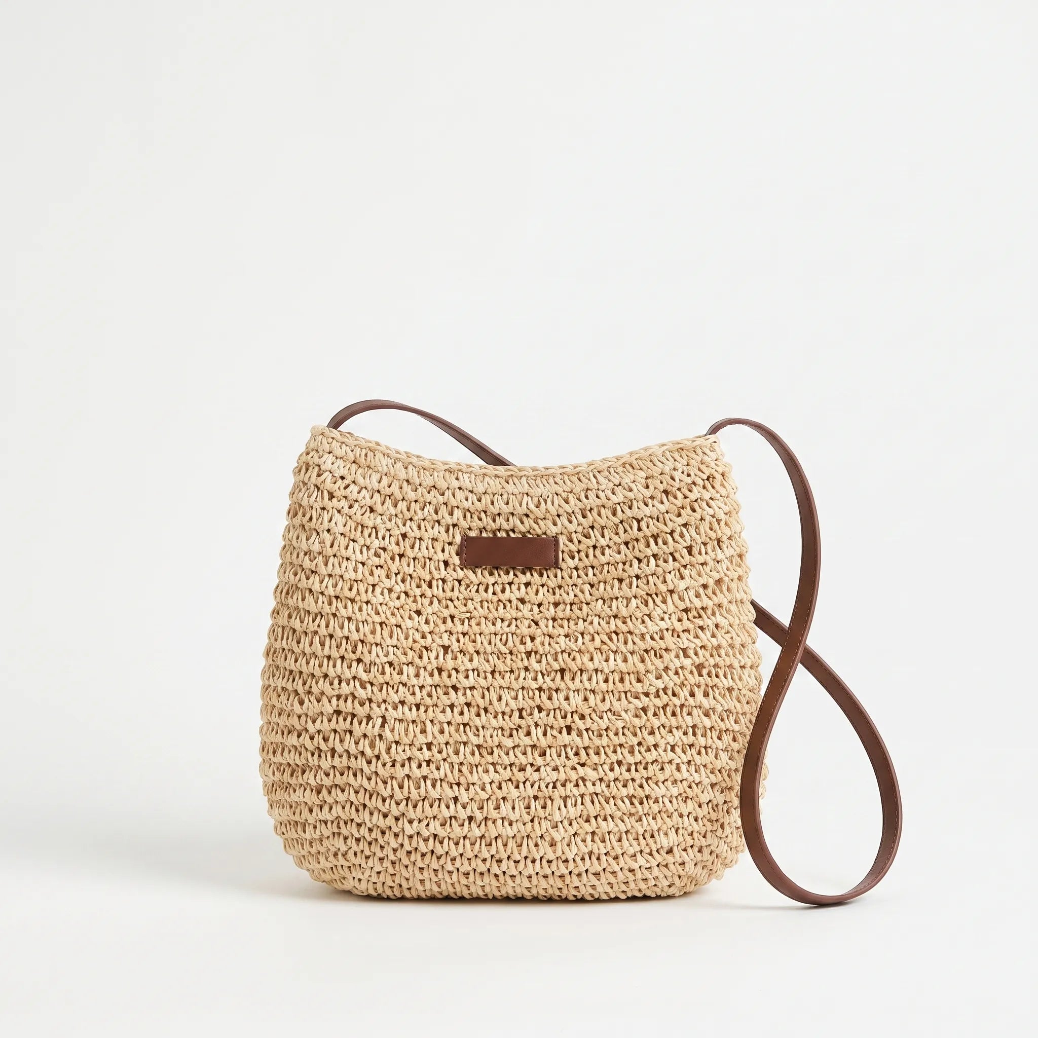 Kahlia - Woven Hobo Shoulder Bag